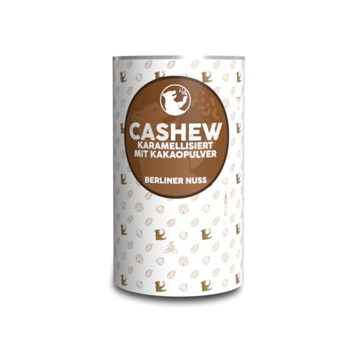 Cashew karamellisiert mit Kakaopulver von Berliner Nuss