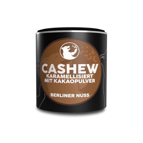 Cashew karamellisiert mit Kakaopulver von Berliner Nuss