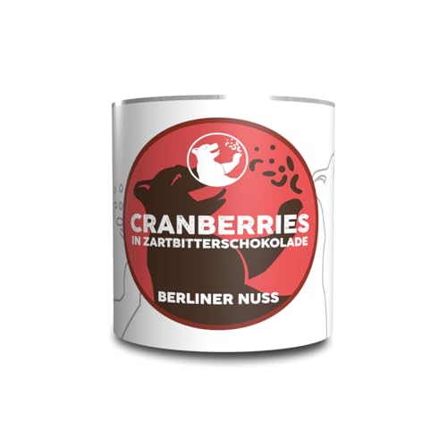 Cranberries in Zartbitter-Schokolade von Berliner Nuss