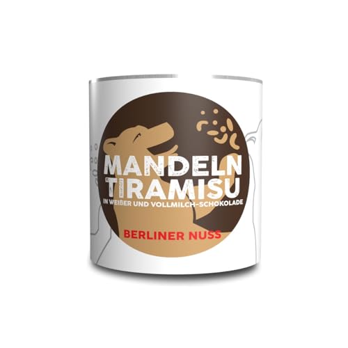 Mandelkerne Tiramisu in weißer und Vollmilch-Schokolade von Berliner Nuss