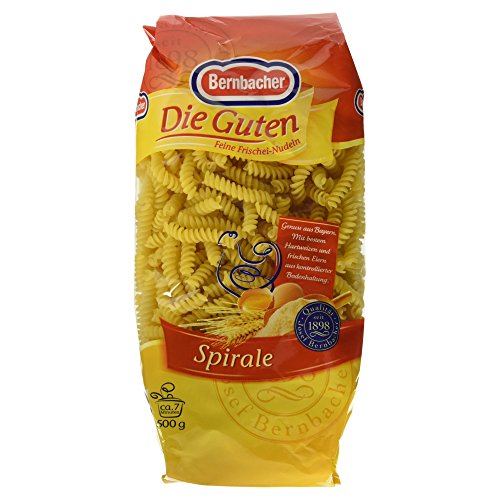 Bernbacher Die Guten Feine Frischei-Nudeln - Spirale, 500g von Bernbacher