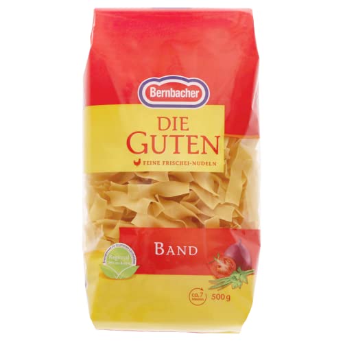 Bernbacher Die Guten feine Frischei-Nudeln Band, 500g von Bernbacher