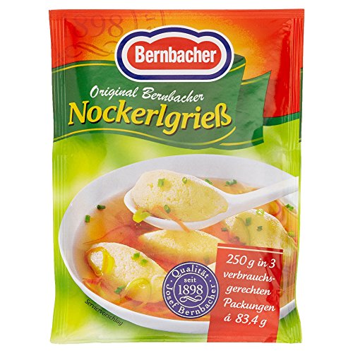 Bernbacher Nockerlgrieß, 3 Beutel, 250g von Bernbacher