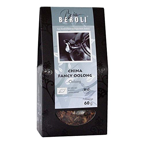 BEROLI Bio-Grüntee, China Fancy Oolong, lose, 60g (1er Pack) von Beroli