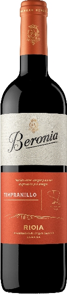 Beronia Tempranillo Jg. 2022 8 Monate in Eichenfässern gereift