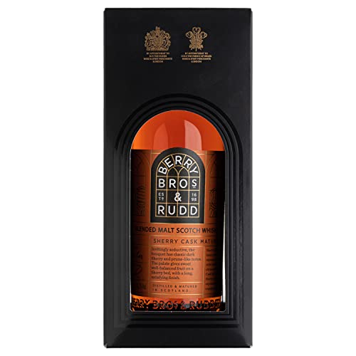 Berry Bros & Rudd | Blended Malt Sherry Whisky | 700 ml | 44,2% Vol. | Für alle Sherry-Fans | Zeigt das aromatische Panorama schottischer Destillerien von Berry Bros. & Rudd