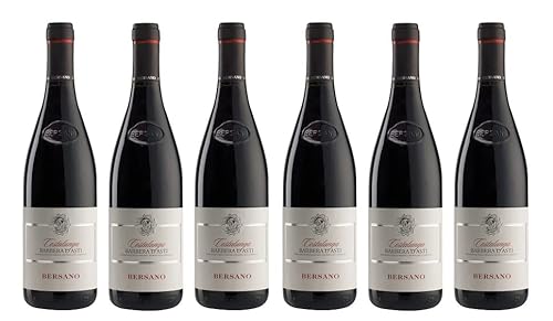 6x 0,75l - 2021er - Bersano - Costalunga - Barbera d'Asti D.O.C.G. - Piemonte - Italien - Rotwein trocken von Bersano