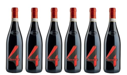 6x 0,75l - 2023er - Bersano - 4 Sorelle - Barbera d'Asti D.O.C.G. - Piemonte - Italien - Rotwein trocken von Bersano