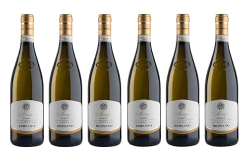 6x 0,75l - 2023er - Bersano - Mirage - Gavi di Gavi D.O.C.G. - Piemonte - Italien - Weißwein trocken von Bersano