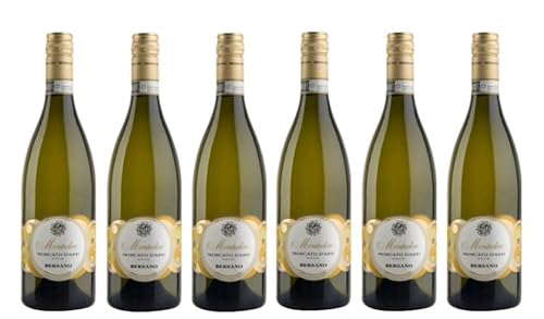 6x 0,75l - 2023er - Bersano - Monteolivo - Moscato d'Asti D.O.C.G. - Piemonte - Italien - Weißwein süß von Bersano