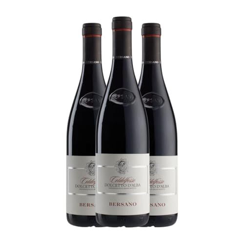 Bersano Coldelfosso Dolcetto Dolcetto d'Alba 75 cl Rotwein (Karton mit 3 Flaschen von 75 cl) von Bersano