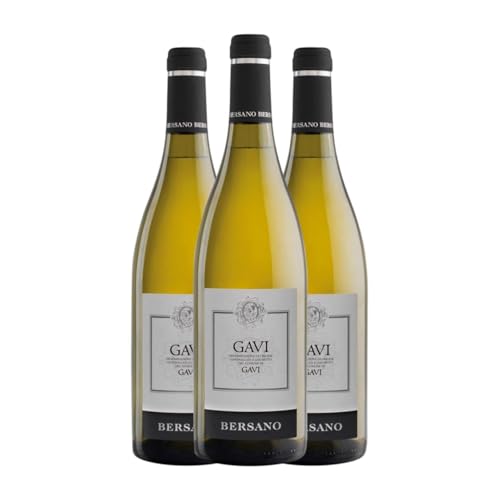 Bersano Comune Cortese Cortese di Gavi 75 cl Weißwein (Karton mit 3 Flaschen von 75 cl) von Bersano