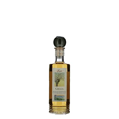 Berta Giulia Grappa di Chardonnay e Cortese Invecchiata (1 x 0,2 l) von Berta