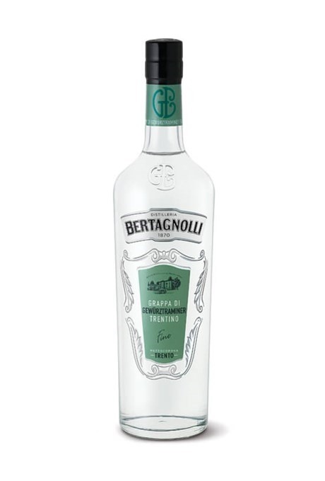 Bertagnolli Grappa di Gewürztraminer Trentino 0,2 l von Bertagnolli Grappa