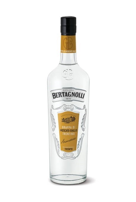 Bertagnolli Grappa di Moscato Giallo Trentino 0,2 l von Bertagnolli Grappa