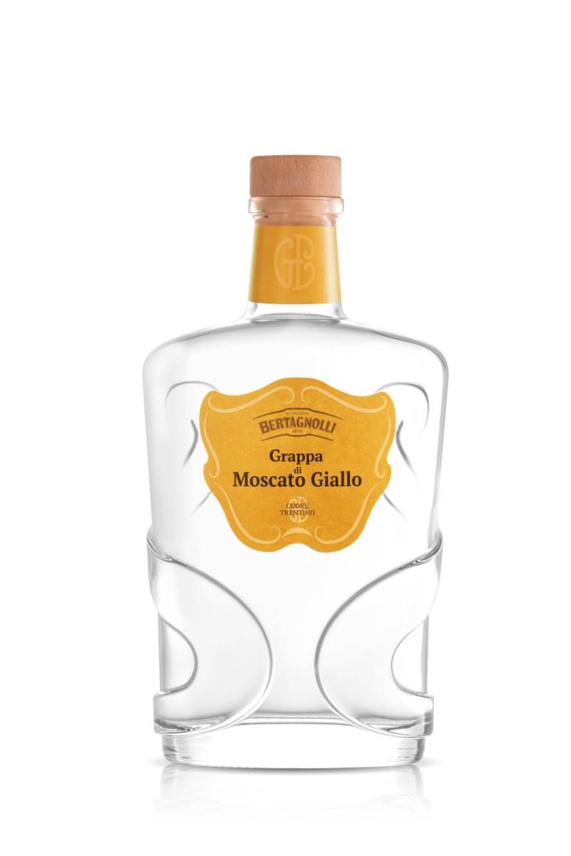 Bertagnolli Grappa di Moscato Giallo Trentino 0,7 l von Bertagnolli Grappa