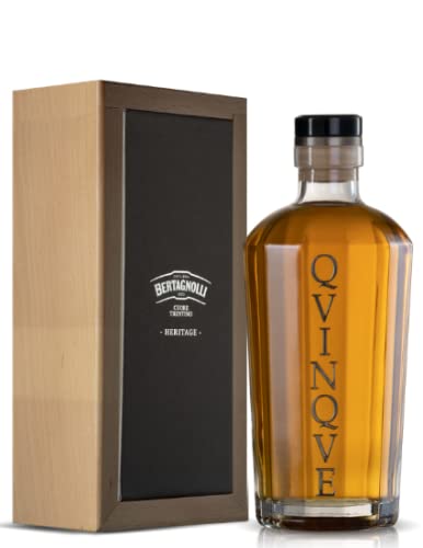 Brennerei Bertagnolli - Grappa 5 Yo Barrique Qvinque - Flasche 0,70 Liter - 42% Vol. von Bertagnolli