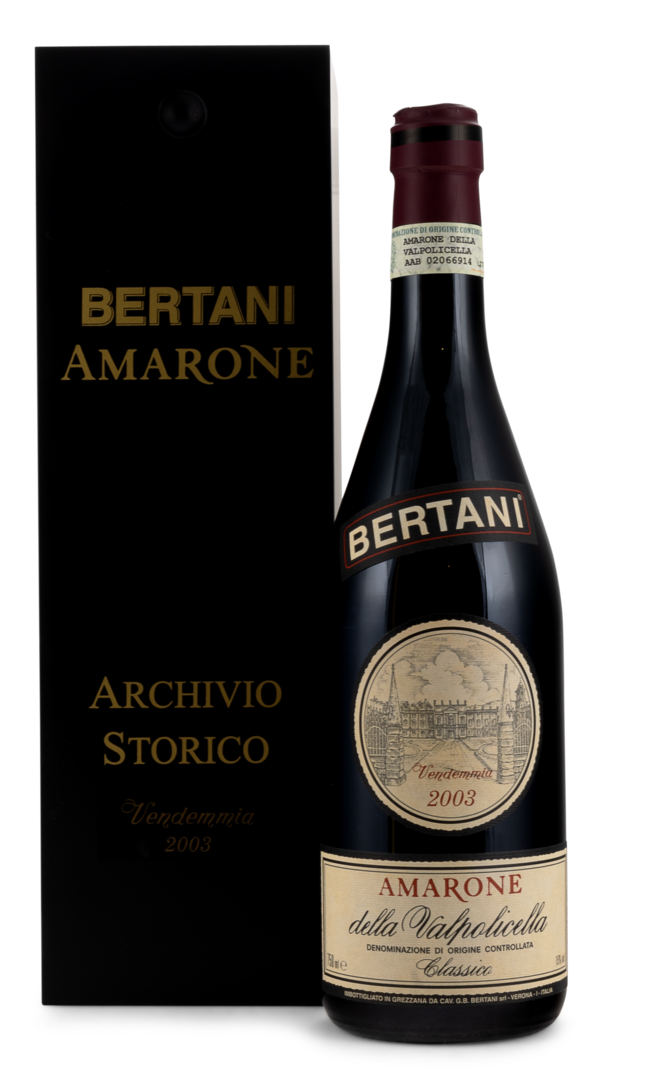 2003 Amarone della Valpolicella DOC Classico von Bertani Domains