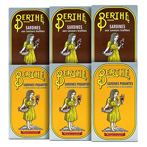 Portugiesische Sardinen Set | 6 x 125 g | Berthe | Ramirez | Portugal von Berthe