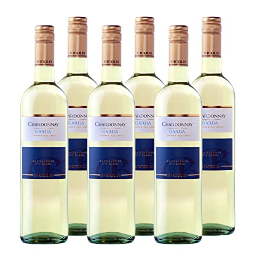 Chardonnay Garda DOC "Bertoldi" Weißwein Venetien trocken (6 x 0.75l) von Bertoldi