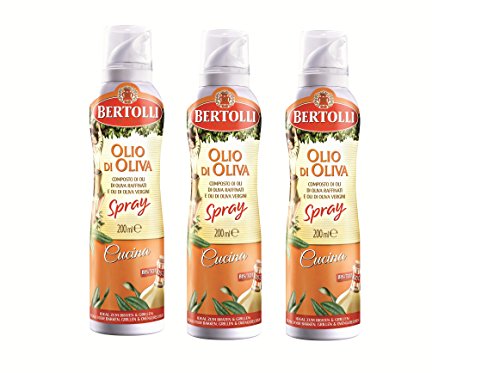 Bertolli Olivenöl Spray Cucina, 3er Pack (3 x 200 ml) von Bertolli