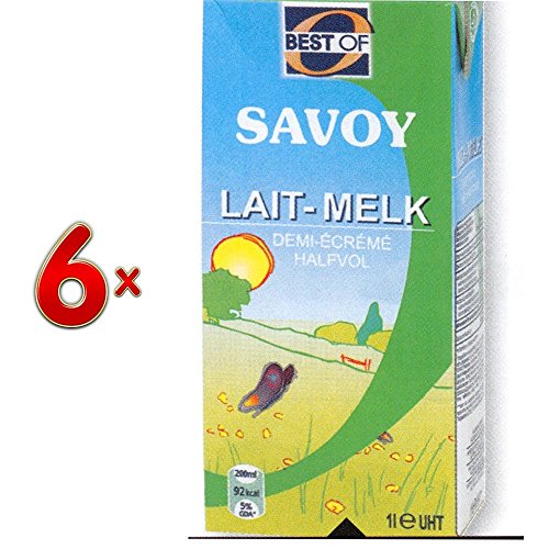 Best of Halfvolle melk 6 x 1 l Packung (fettarme Milch) von BestOf