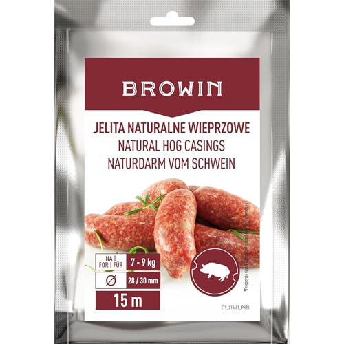 Naturdarm, Schweinedarm Schweindärme Därme Wurst Wurstclipper Kaliber 28/30 mm, 15 m von Beste Angebote