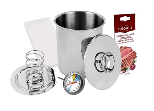 SCHINKENKOCHER 3kg SET Schinkenform mit Thermometer SONDERANGEBOT SCHINKENPRESSE von Beste Angebote