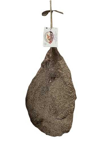 Guanciale 1KG speck GOURMET| ganzes Stück, geschützt durch die Schwarte |g.g.A Italienisch | Fettbacke getrocknet mit Pfeffer von Bestoftheapps