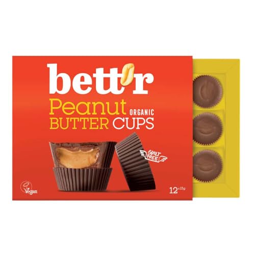 Bett'r Box of Peanut Butter Cups, 156g, 12er Pack von Bett'r