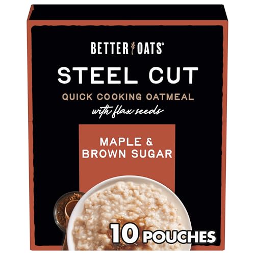 Malt-O-Meal Company Better Steel Cut Oats, Maple Brown Sugar, 15.1 oz von Better Oats