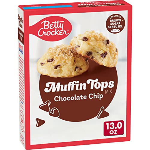 Betty Crocker Muffin-Tops mit Schokoladen-Chips, 370 ml Box von Betty Crocker