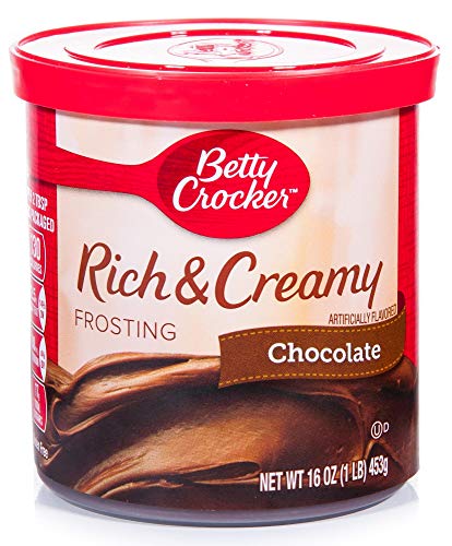 Betty Crocker Rich & Creamy Chocolate Frosting Kuchenglasur 453 gramm von Betty Crocker