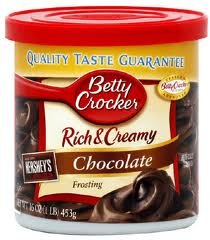 Betty Crocker Schwer und Cremige-Schokolade-453 Gramm Dose von Betty Crocker