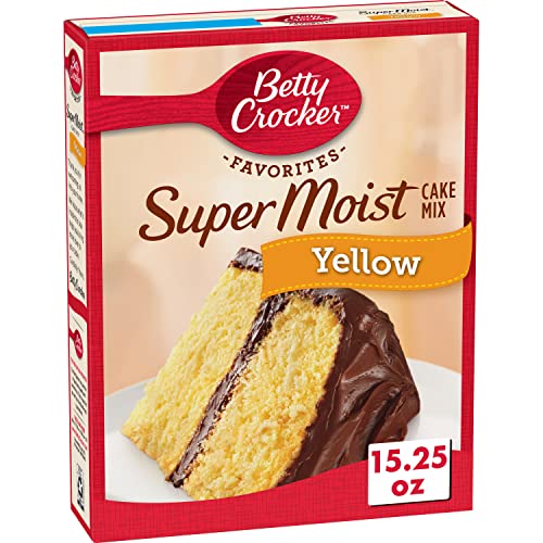 Betty Crocker Super Moist Cake Mix Yellow 432g (Betty Crocker Super Feucht Kuchenmischung Gelb) von Betty Crocker