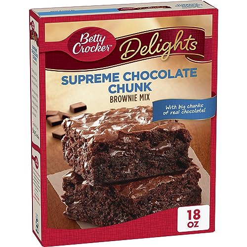 Betty Crocker Supreme Brownie Mix, Chocolate Chunk, 510 g von Betty Crocker