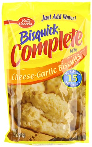 Bisquick Complete Mix, Käse-Knoblauch-Kekse, 220 ml von Betty Crocker