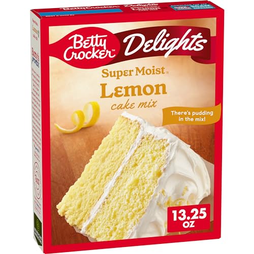 Delights Super Moist Lemon Cake Mix, 13.25 oz. von Betty Crocker