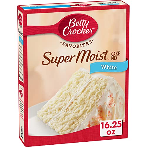 Moist White Cake Mix, 16.25 oz (Pack of 6) von Betty Crocker