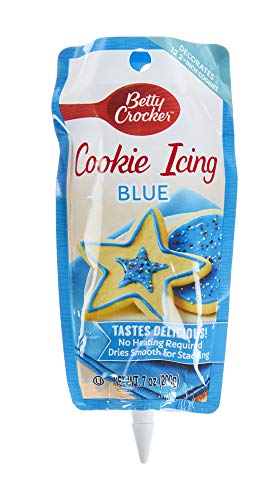 Signature Brands Betty Crocker Cookie Icing 7oz Pouch-Blue von Betty Crocker