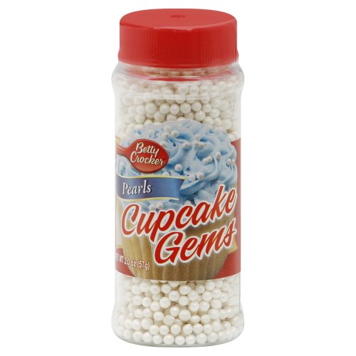 Signature Brands Betty Crocker Cupcake Gems 2oz-Pearls von Betty Crocker