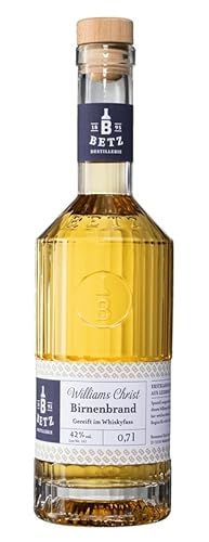 Betz Destillerie 0,7l - Betz - Williams Christ-Birnenbrand - im Whisky-Fass gereift - 42,0% vol. - Birnenbrand - Deutschland von Betz Destillerie