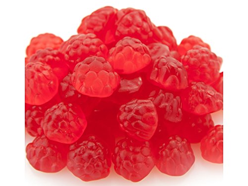 Gummi Red Raspberries 0,9 kg Bulk Gummibonbons von Beulah's Candyland