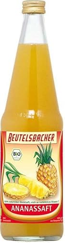 Beutelsbacher Ananassaft Bio MEHRWEG (1 x 0,7 l) von Beutelsbacher