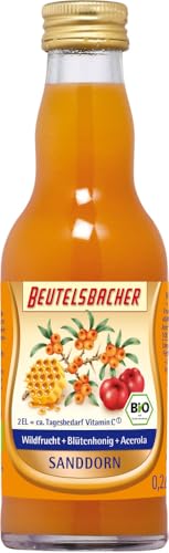 Beutelsbacher Bio-Sanddorn Saft 1 x 200 ml Flasche von Beutelsbacher