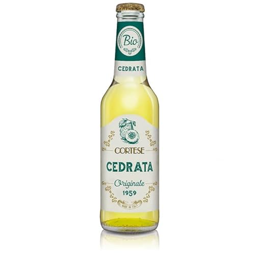 Cedrata alkoholfreies Getränk Cortese 1 Flasche cl 27,5 Original 1959 von Bevande Futuriste