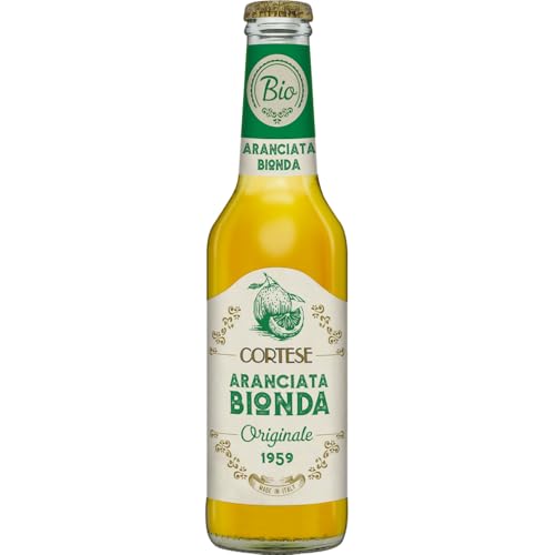 Oranciata Blonde Cortese alkoholfreies Getränk 1 Flasche cl 27,5 Original 1959 von Bevande Futuriste