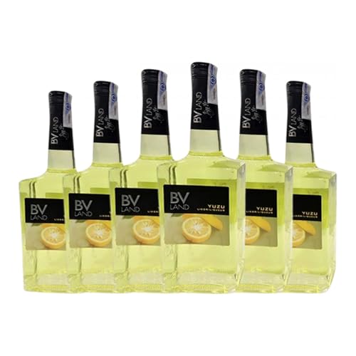 Liköre Jodhpur Yuzu 70 cl (Karton mit 6 Flaschen von 70 cl) von Beveland Distillers