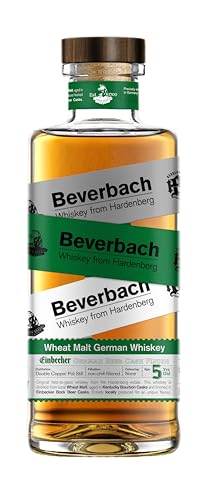 Beverbach I Wheat Malt I German Whiskey I Neue limitierte Edition I 43% Vol. I 700 ml von Beverbach