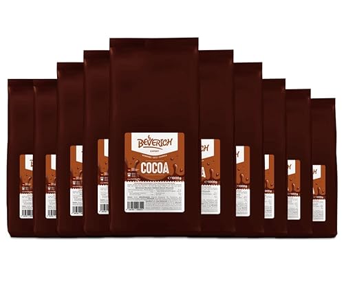 BEVERICH - Premium Instant-Automatenkakao, 10x1000g Instant-Kakao | 13% Kakaoanteil von Beverich